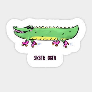 Sk8er G8er Sticker